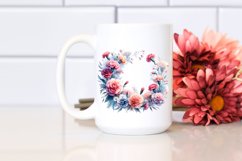 Vibrant Horizontal Frame Small Carnation | Clipart Product Image 2