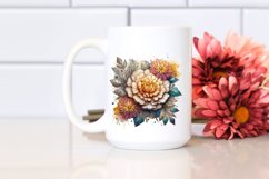 Pastel Stained Marigold Watercolor Splash Product Image 2