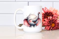 Funny Elephant Tounque Out Clipart Product Image 2