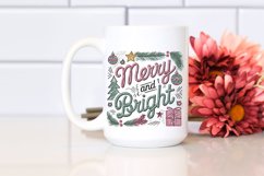 Merry and Bright Christmas Png Product Image 2