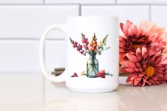 Abstract Bottle with Snapdragon | Sublimation | Clipart Product Image 2