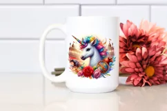 Baby Unicorn Bullfighting Ring PNG Product Image 2