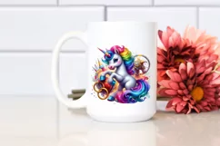 Baby Unicorn Bullfighting Ring PNG Product Image 2