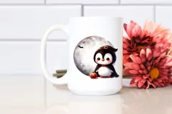 Cute Baby Penguin for Halloween PNG Product Image 2
