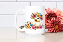 Watercolor Duck Portrait, Transparent PNG Product Image 2