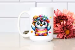 Cute Baby Penguin for Summer Clipart Product Image 2