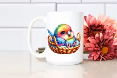 Colorful Baby Macaw Clipart Product Image 2