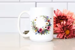 Watercolor Wild Flowers | Sublimation | Clipart Product Image 2