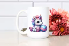 Pastel Baby Unicorn | Sublimation | Clipart Product Image 2