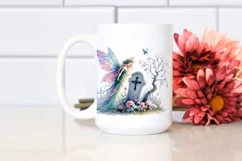 Fairy Grave Drawing | Clipart Product Image 2