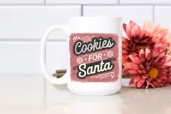 Retro Cookies for Santa Png Product Image 2