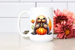Funny Cute Owl Holding Pizza Slice Clipart Product Image 681