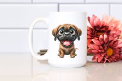 Watercolor Mastiff | Sublimation | Clipart Product Image 2