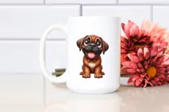 Watercolor Mastiff | Sublimation | Clipart Product Image 2