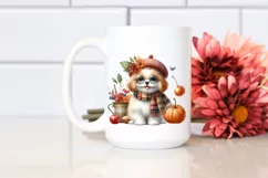 Cute Dog Watercolor PNG Product Image 2