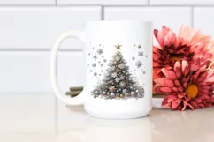 Digital Painting Christmas Tree PNG Product Image 2