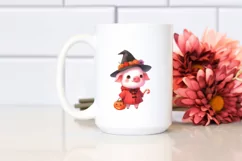 Baby Pig Halloween Clipart | Sublimation Product Image 2