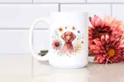 Cute Pastel Vizsla | Sublimation | Clipart Product Image 2