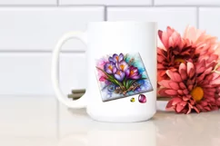 Watercolor Luxury Flower Splash Clipart Product Image 2