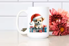 Expressive Watercolor Puppy PNG Product Image 2