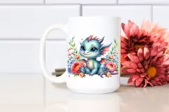 Smiling Baby Dragon, Transparent PNG Product Image 2