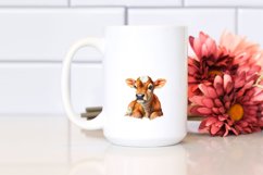 Baby Cow with Cuban Street, PNG Product Image 2