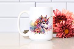 Colorful Artistic Unicorn at Polish Festival PNG Product Image 2