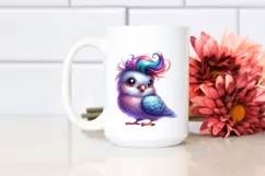 Excited Posing Baby Dove PNG Product Image 2