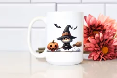 Funny Halloween Broomstick, Simple PNG Product Image 2
