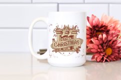 Retro Happy Christmas Day Png Product Image 2