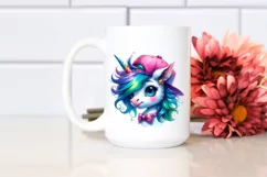 Cute Baby Unicorn PNG Product Image 2