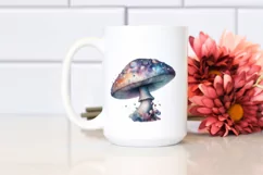 mushroom watercolor splash PNG Product Image 2