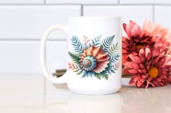 Sea Schell Watercolor Sublimation Clipart Product Image 2
