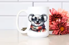 Detailed Scarf-Sunglasses Koala Clipart Product Image 2