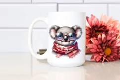 Detailed Scarf-Sunglasses Koala Clipart Product Image 2