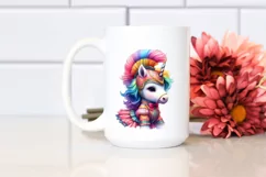 Baby Unicorn in Volta Dancer Outfit PNG Product Image 2