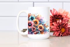 Colorful Sunflower Abstract | Clipart Product Image 2