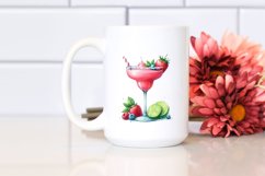 Watercolor Daiquiri | Sublimation Clipart Product Image 2