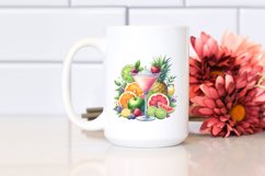 Watercolor Daiquiri | Sublimation Clipart Product Image 2