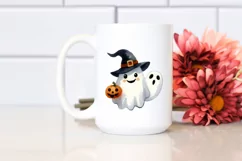 Simple Funny Halloween Broomstick Clipart PNG Product Image 2