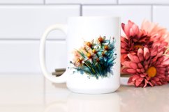 Abstract Shiny -like Narcissus | Sublimation Clipart Product Image 2