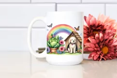 Colorful Dog House Illustration | Clipart Product Image 2