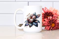 Detailed Shiny Impatiens Watercolor Splash Product Image 2