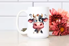 Cow Confused Goofy Smile | Clipart Product Image 2
