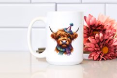 Cow Excited Party Hat | Clipart Product Image 2