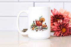 Watercolor Negroni Clipart Product Image 2