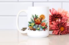 Watercolor Negroni Clipart Product Image 2
