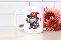 Digital Painting Gnome in Beach Wear | Clipart Product Image 2