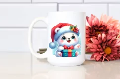 Expressive Baby Polar Bear, Transparent PNG Product Image 2