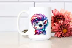 Cute Baby Unicorn PNG Product Image 2
